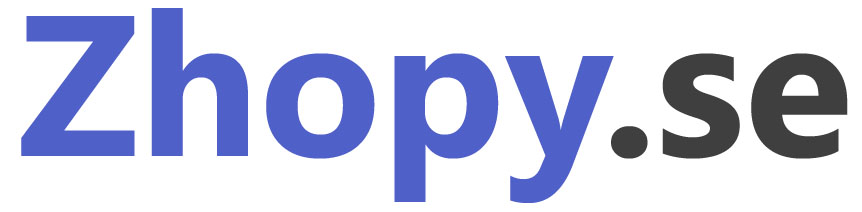 Zhopy - Ditt varuhus på nätet