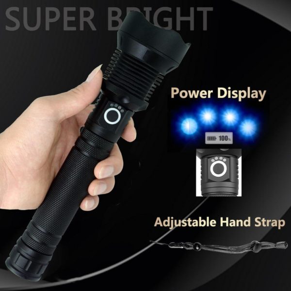PowerFlash ficklampa - Kraftfull vattentät ficklampa
