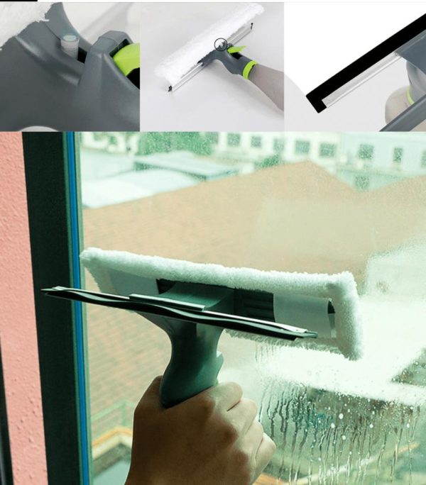 Effektiv fönstertvätt med 3-i-1 effekt