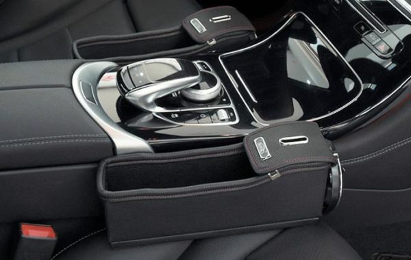 IPocket 2.0 Premium, smart förvaring i bilen med mugghållare