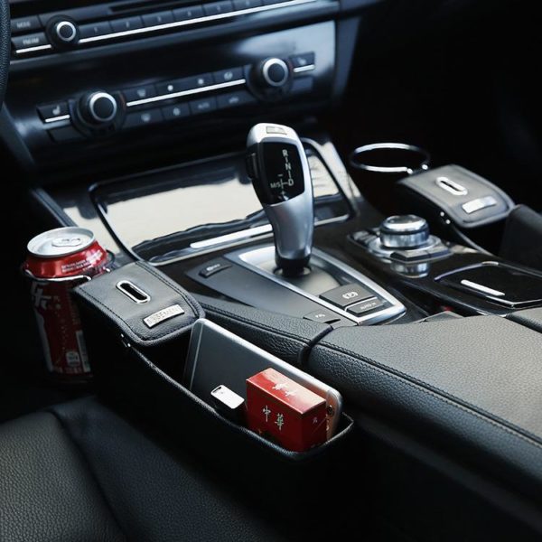 IPocket 2.0 Premium, smart förvaring i bilen med mugghållare