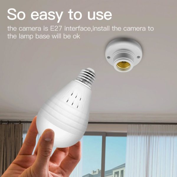 SecureBulb - övervakningskamera/lampa