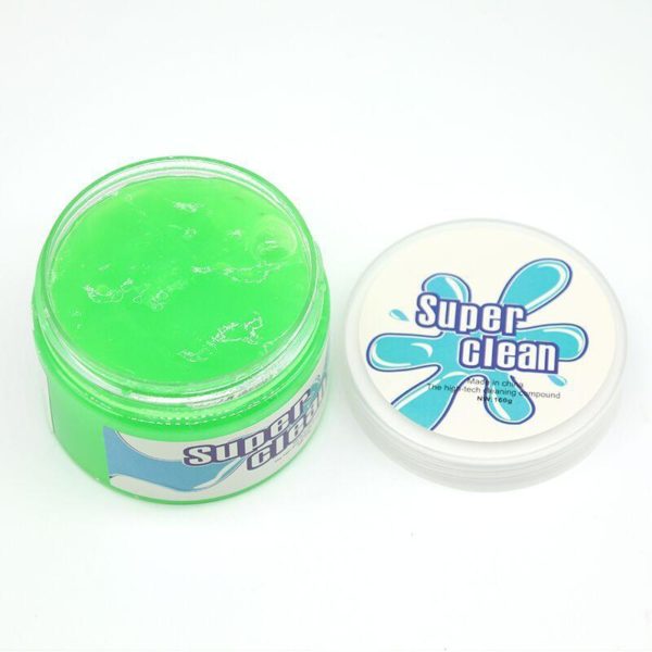 Rengöringsgel/Rengörings Slime - Tar bort smuts - Grön